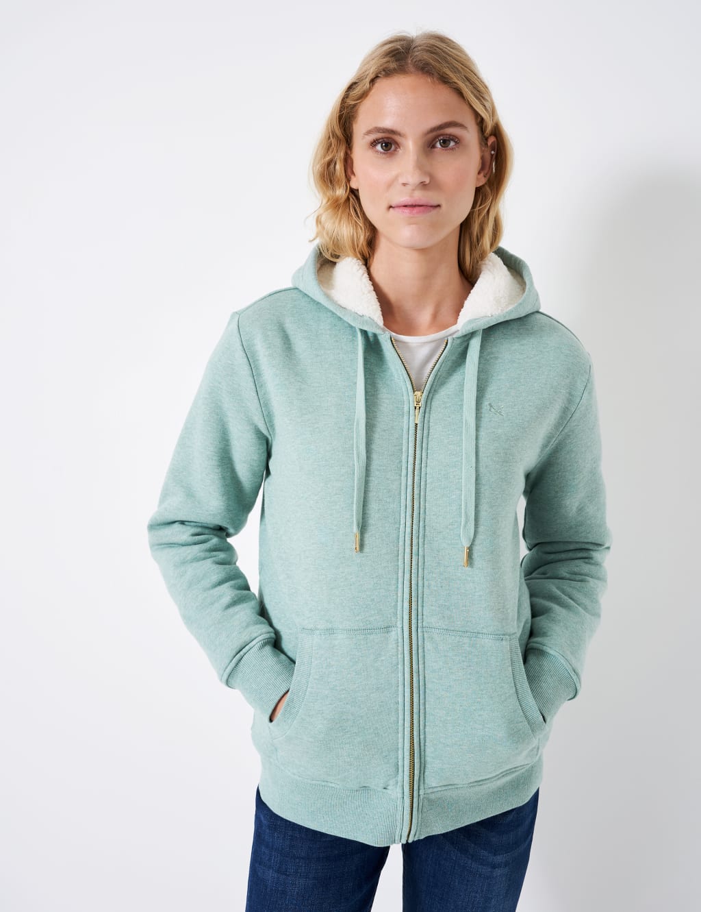Crew clothing hoodie on sale