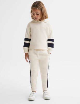 Reiss Girl's Cotton Rich Top & Bottom Outfit (4-14 Yrs) - 12-13 - Cream, Cream