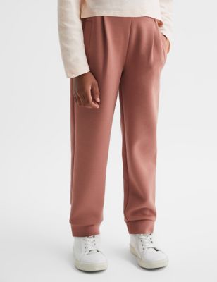 Reiss Girl's Elasticated Waist Trousers (Age 4-14 Years) - 13-14 - Light Pink, Light Pink