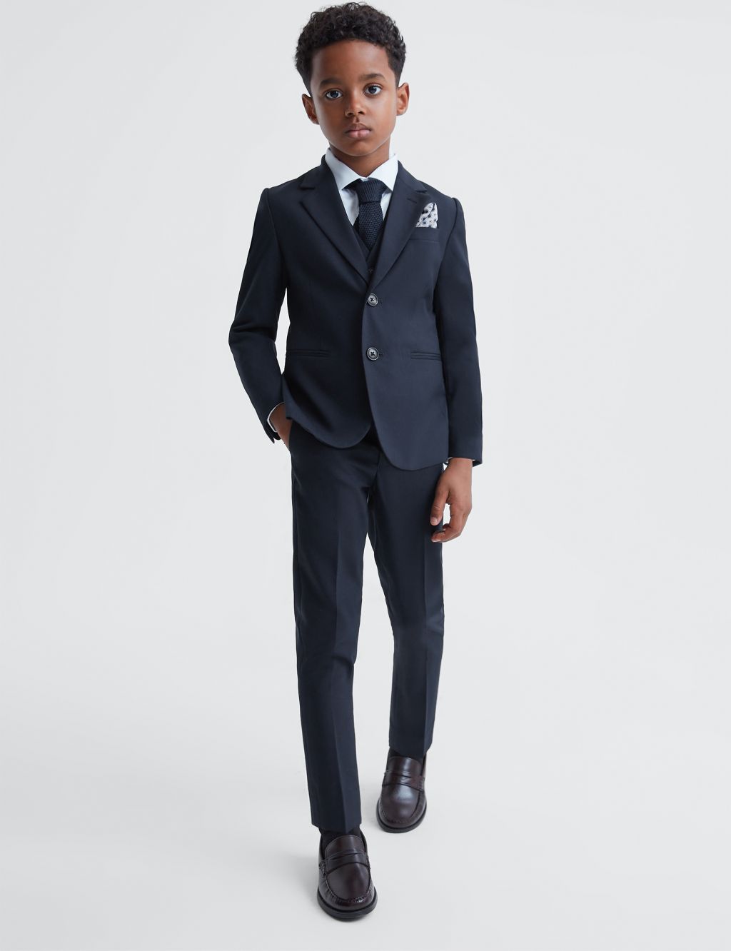 Wool Blend Suit Trousers (3-14 Yrs)