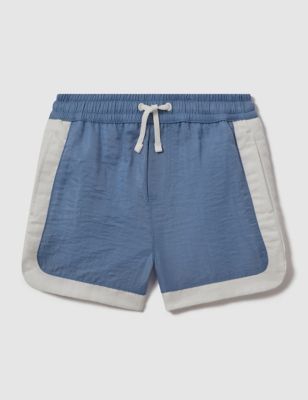 Reiss Boys Colour Block Swim Shorts (3-14 Yrs) - 6-7 Y - Blue, Blue