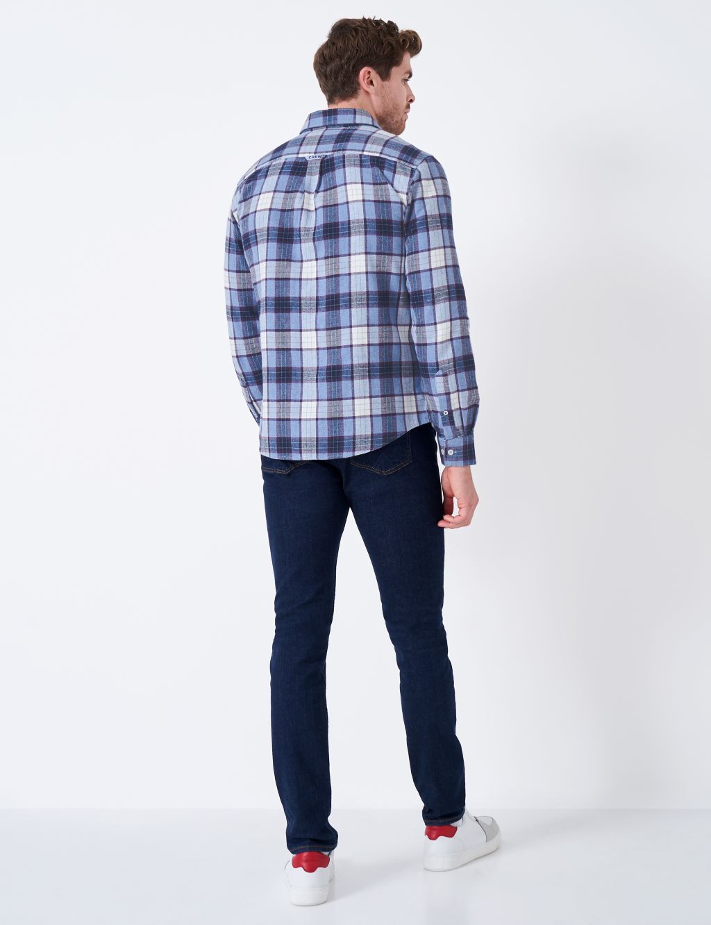 Brushed Cotton Flannel Check Shirt image 3