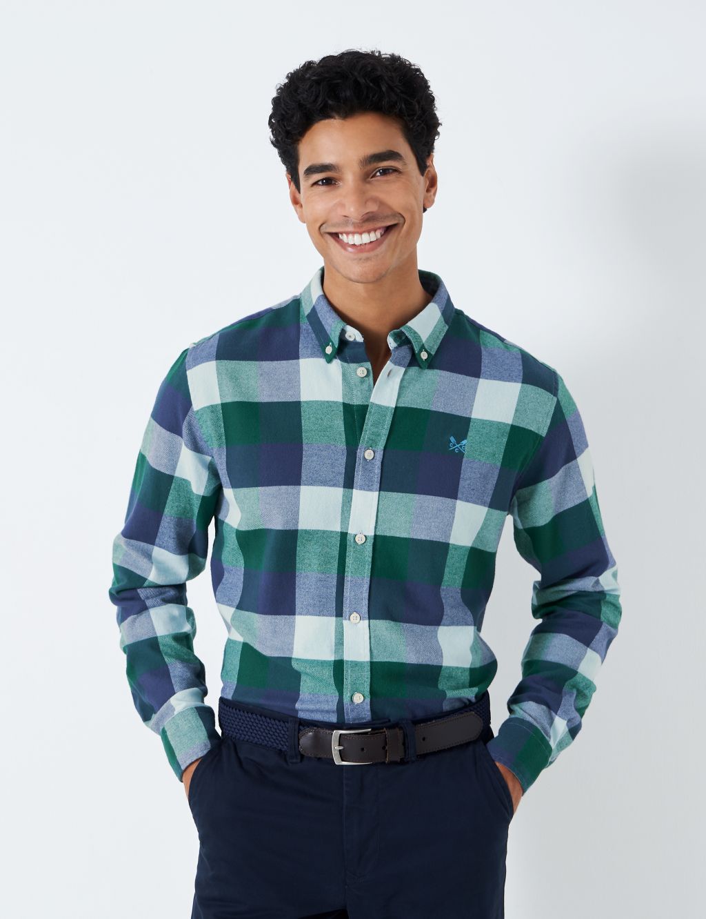 Pure Cotton Flannel Check Shirt image 1