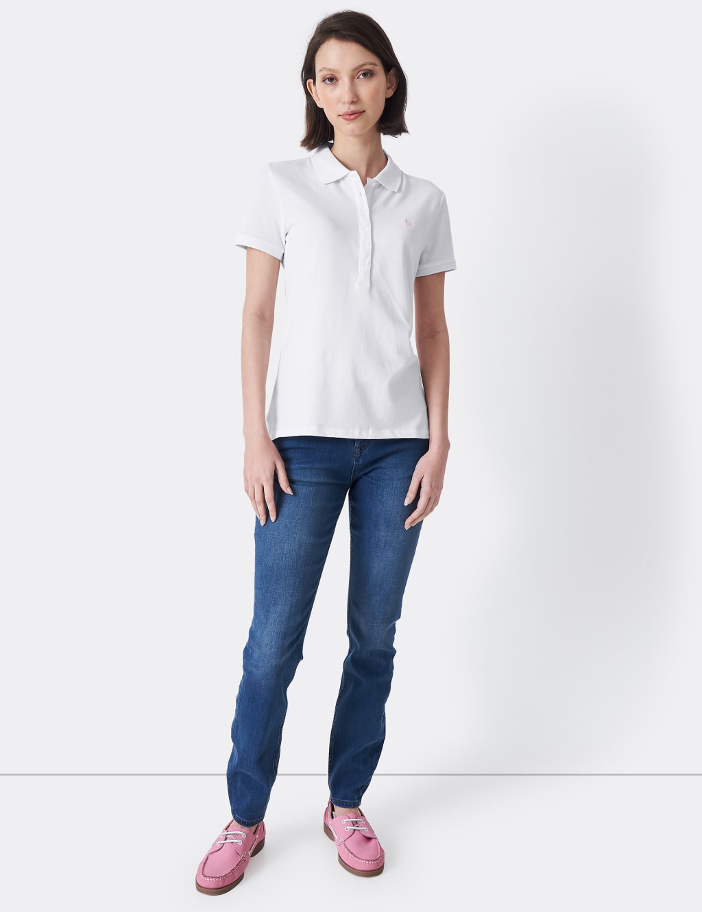 Pure Cotton Textured Polo Top image 2
