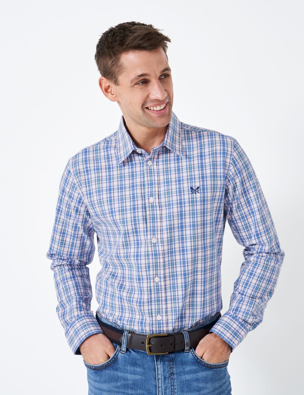 Brushed Cotton Flannel Check Shirt image 1
