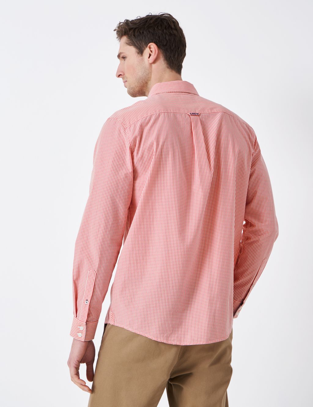 Regular Fit Pure Cotton Check Dress Shirt image 4