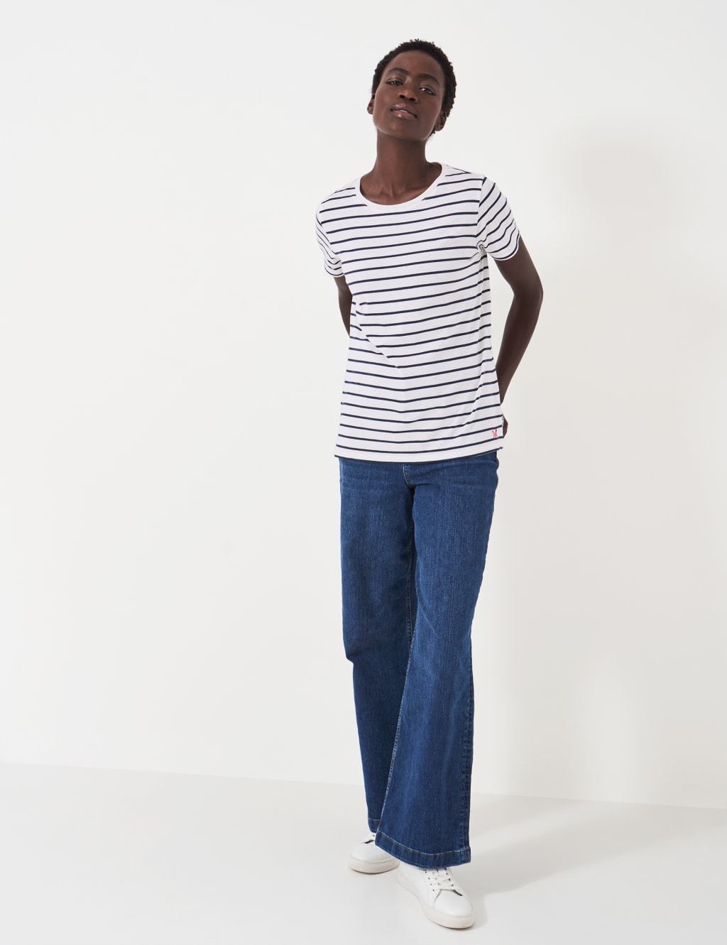 Pure Cotton Striped T-Shirt image 2