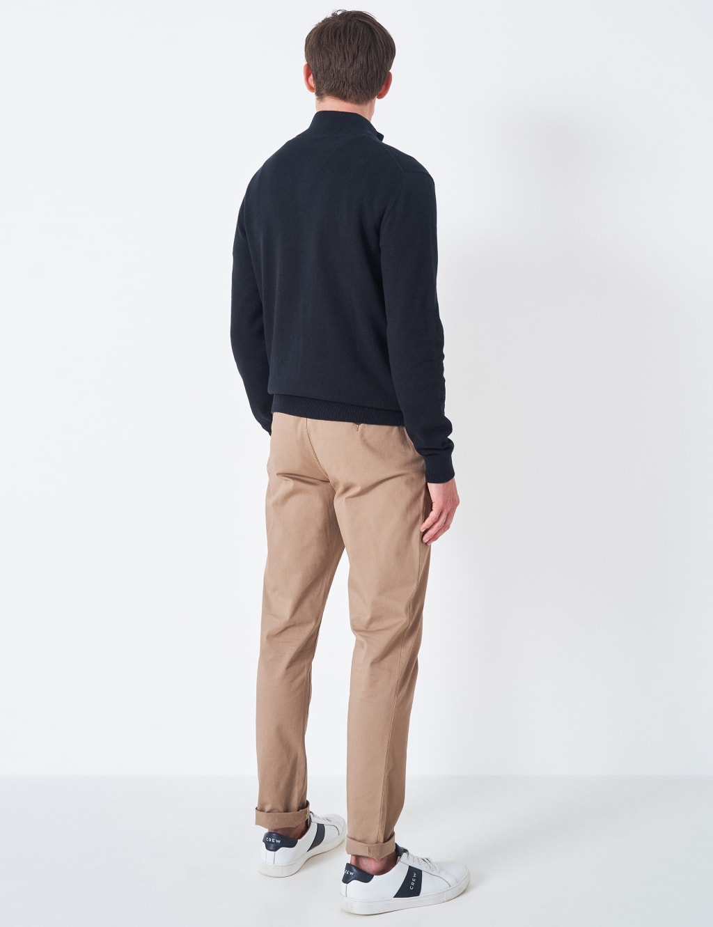 Pure Cotton Half Zip Jumper image 3