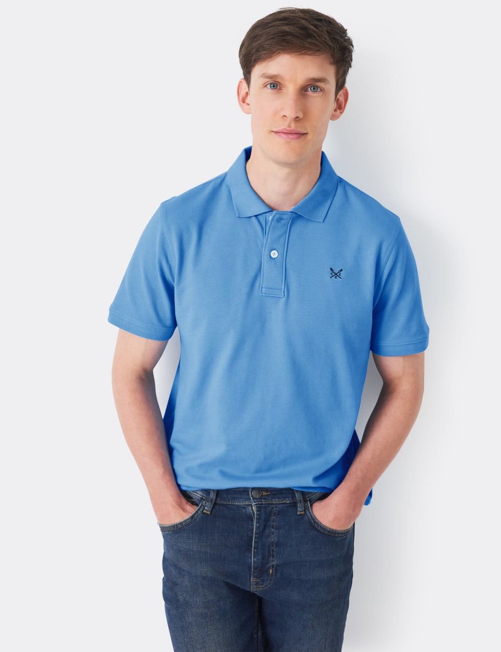 Pure Cotton Pique Polo Shirt image 1