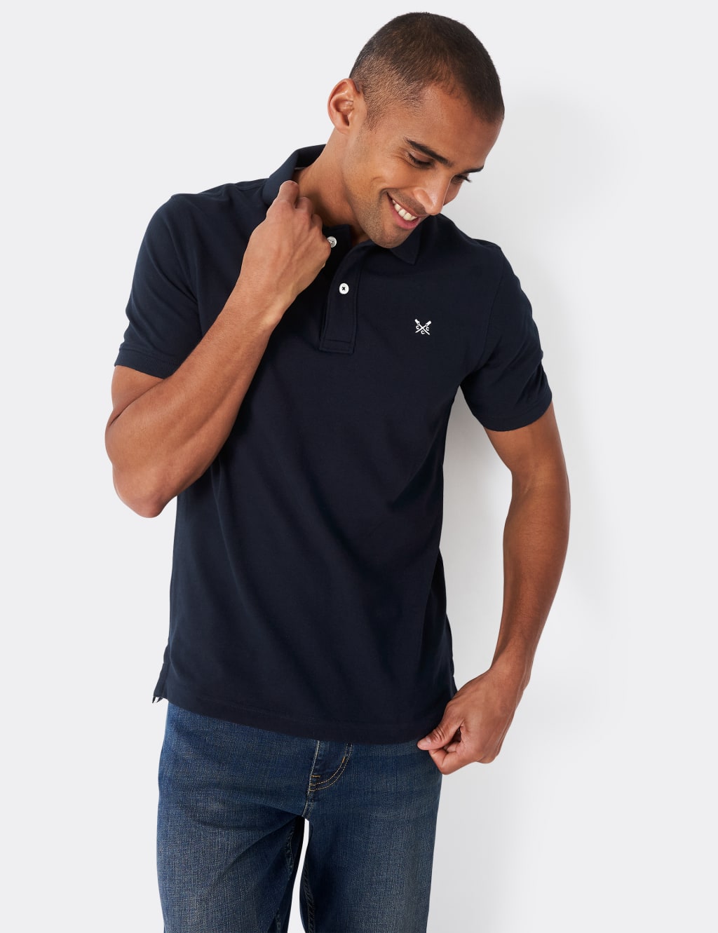 Pure Cotton Pique Polo Shirt image 1