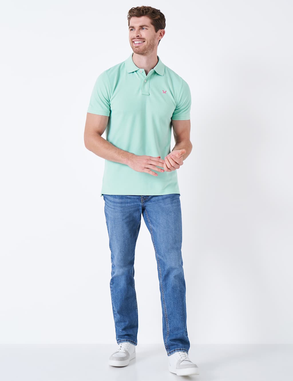 Pure Cotton Pique Polo Shirt image 1