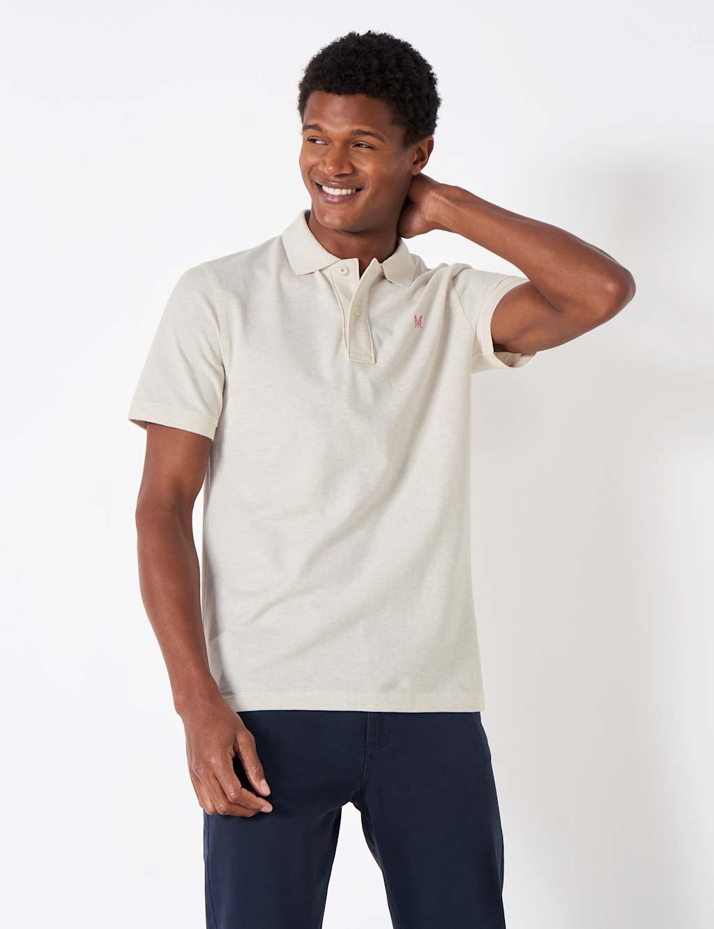 Pure Cotton Pique Polo Shirt image 1