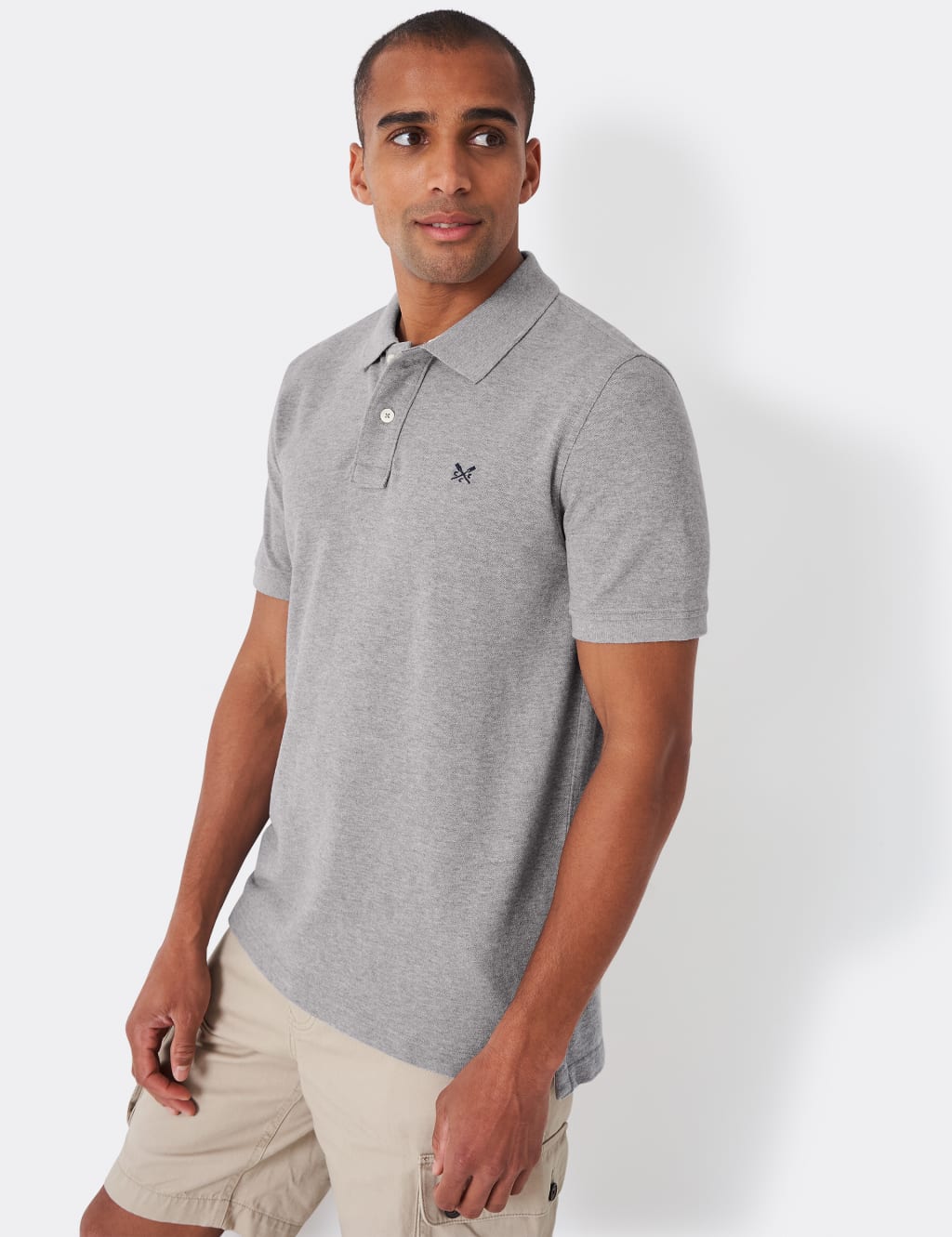 Pure Cotton Pique Polo Shirt