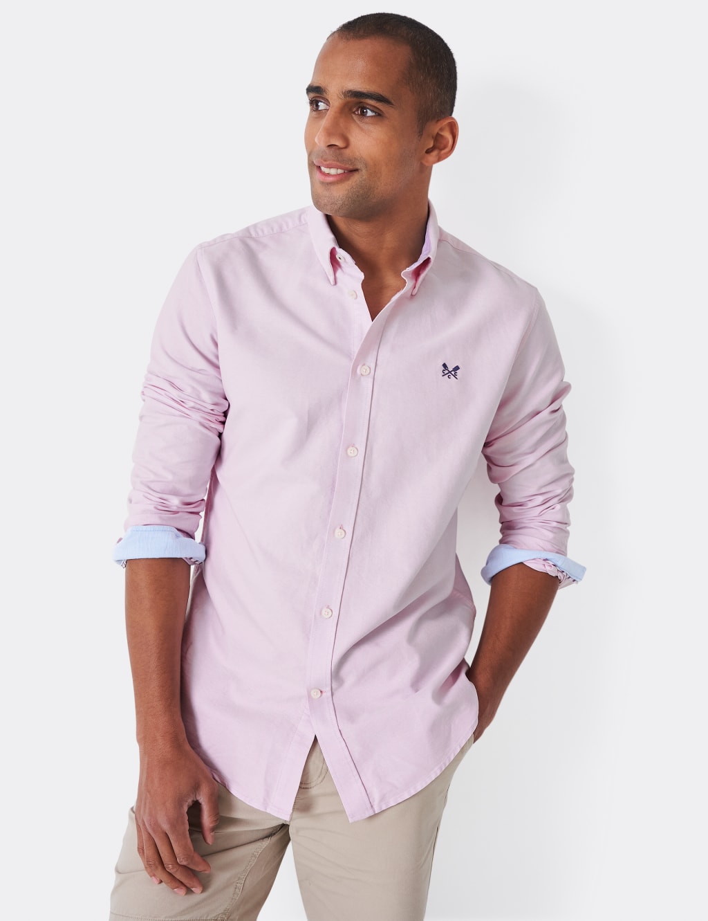 Slim Fit Pure Cotton Oxford Shirt image 1