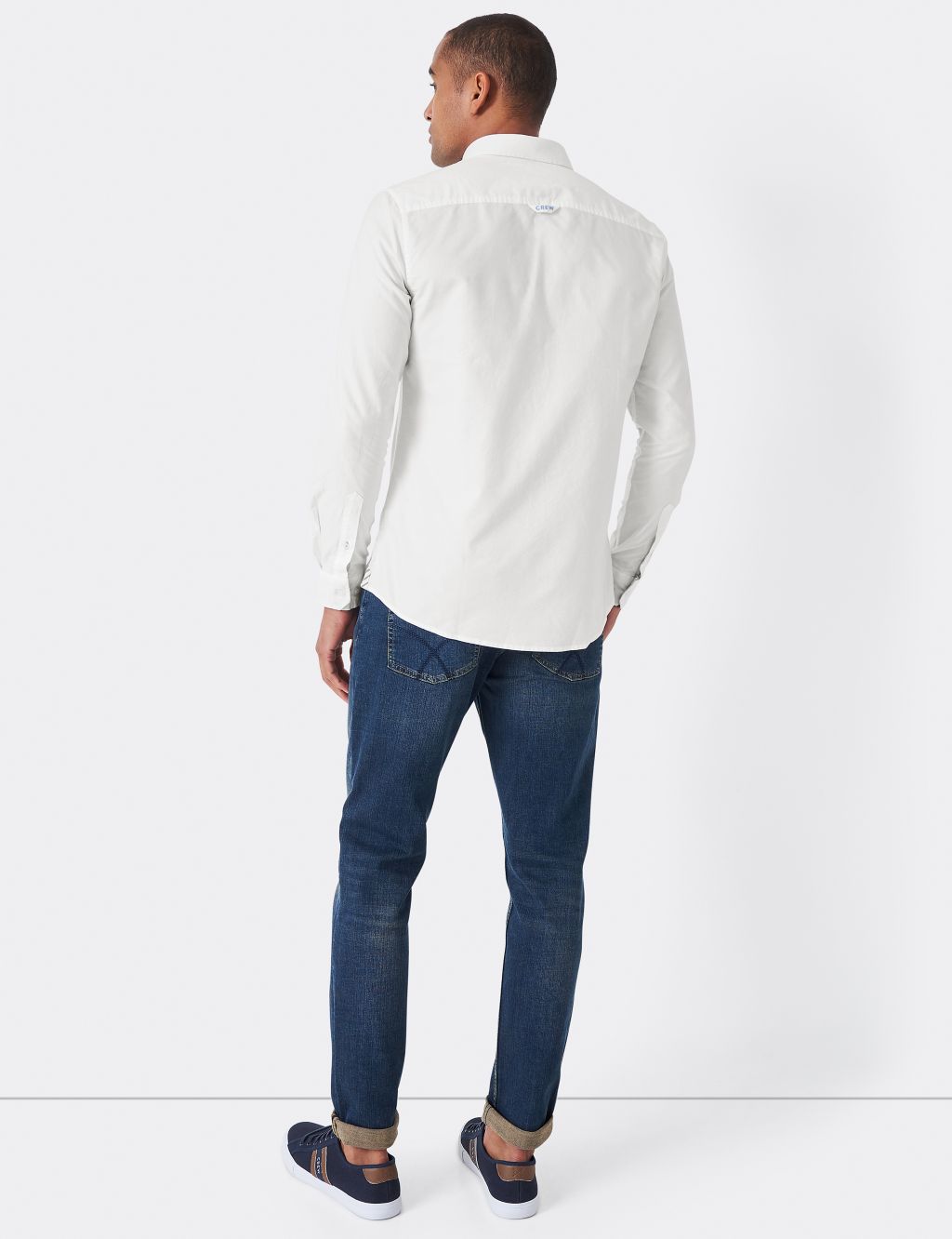 Slim Fit Pure Cotton Oxford Shirt image 3