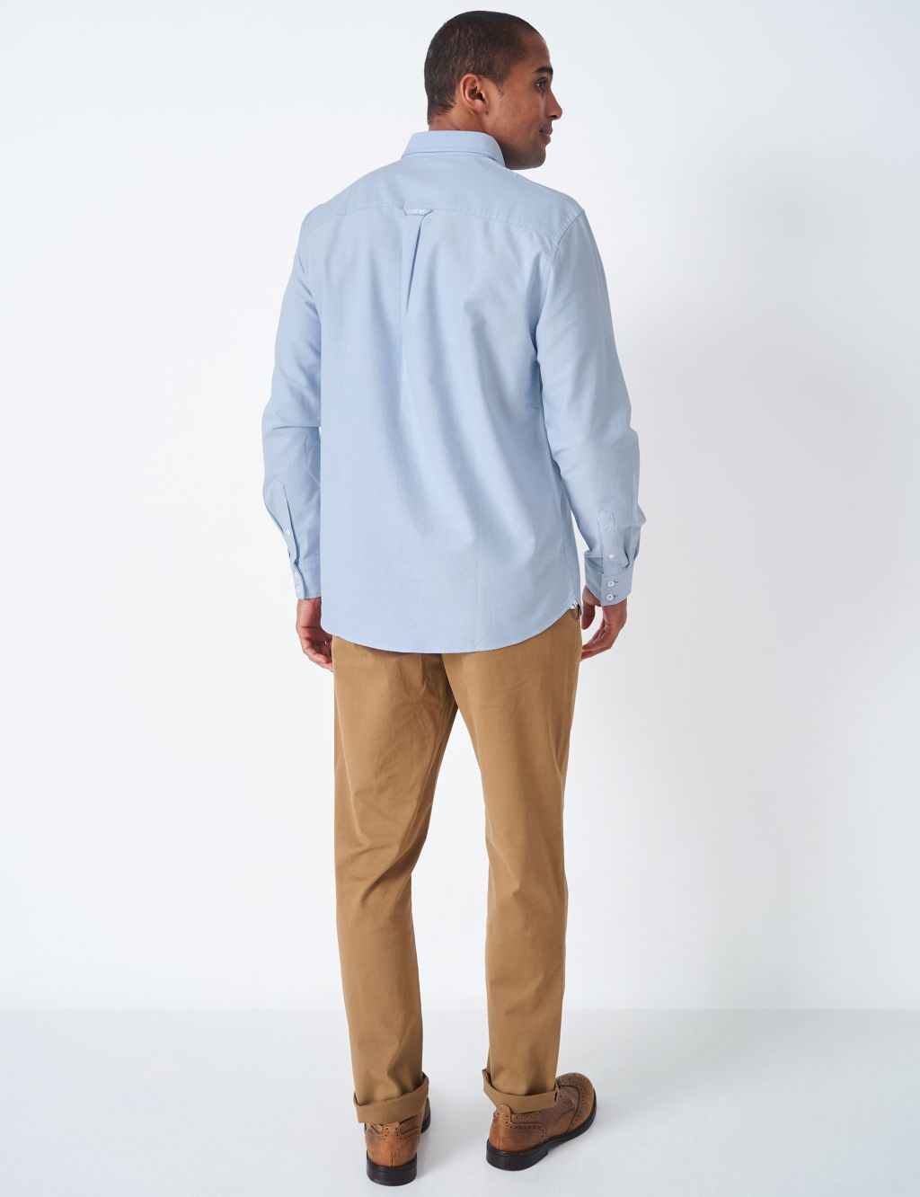 Regular Fit Pure Cotton Oxford Shirt image 3
