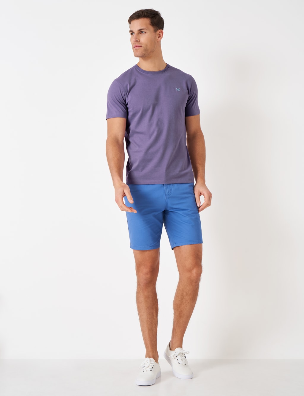 Pure Cotton Jersey Crew Neck T-Shirt image 2