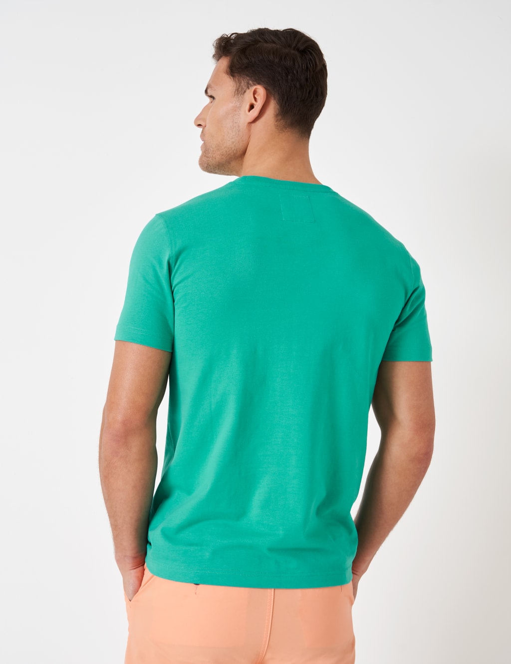 Pure Cotton Jersey Crew Neck T-Shirt image 4