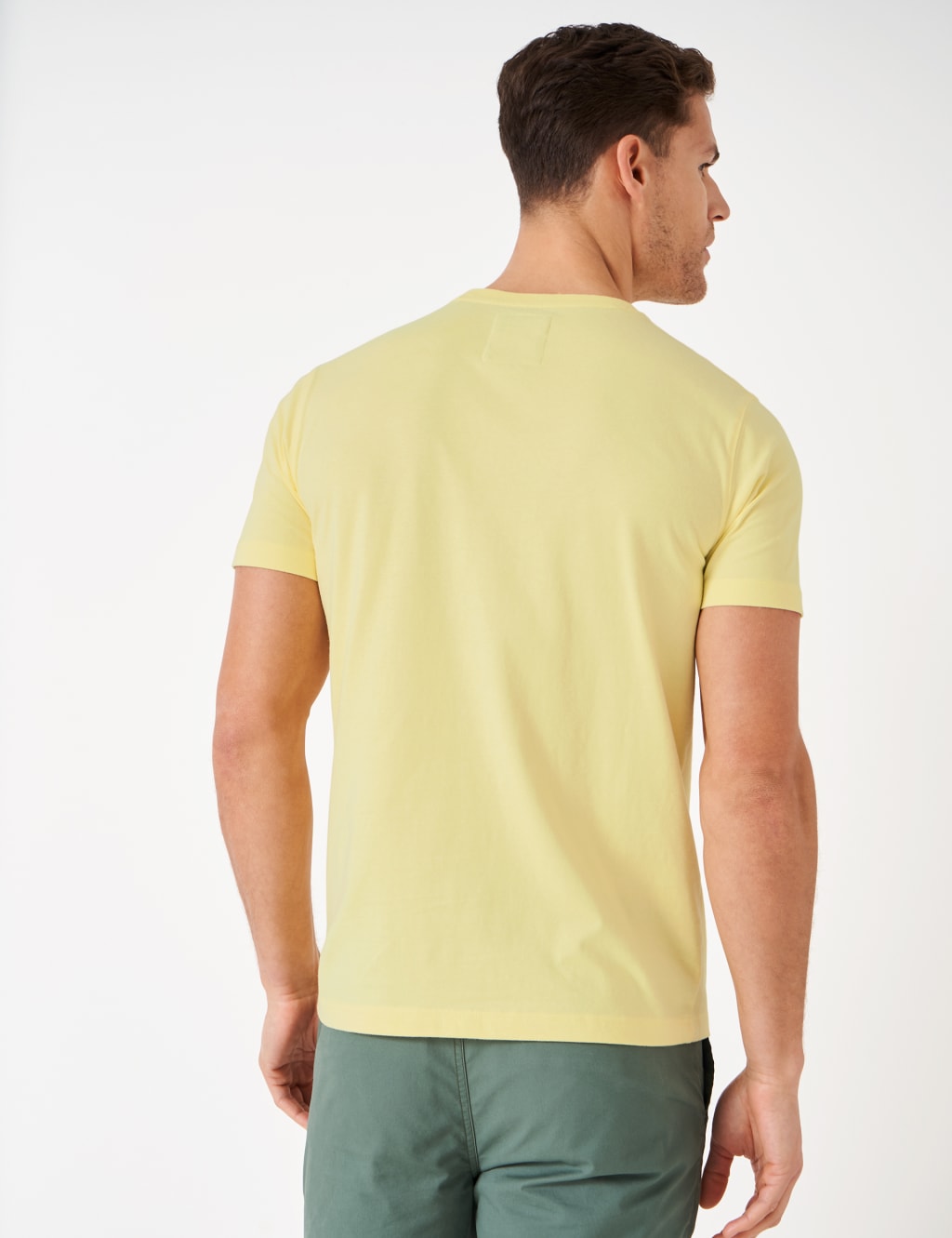 Pure Cotton Jersey Crew Neck T-Shirt image 3