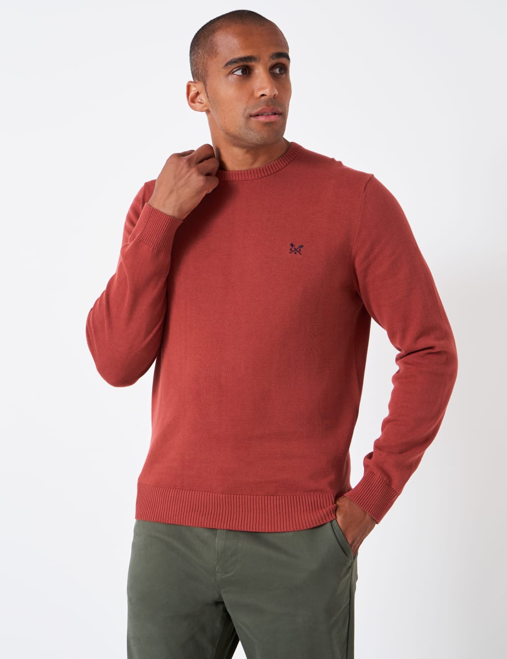 Red jumper marks and spencer shop