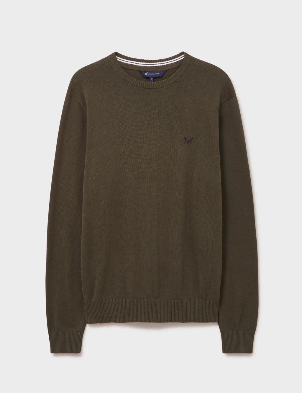 Organic Cotton Crew Neck Jumper image 2