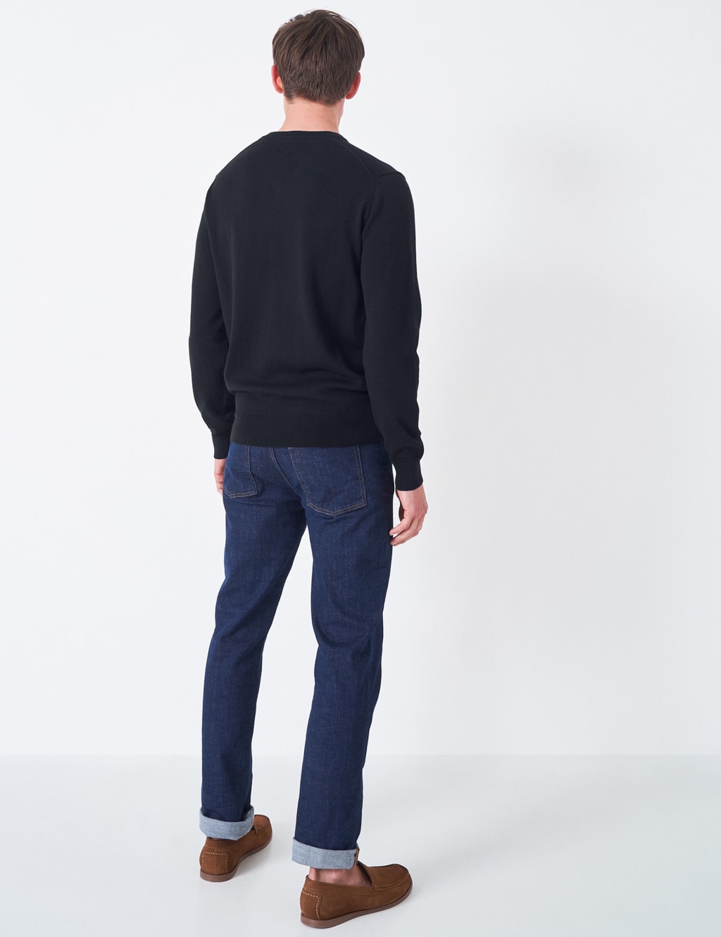 Organic Cotton V-Neck Jumper image 4