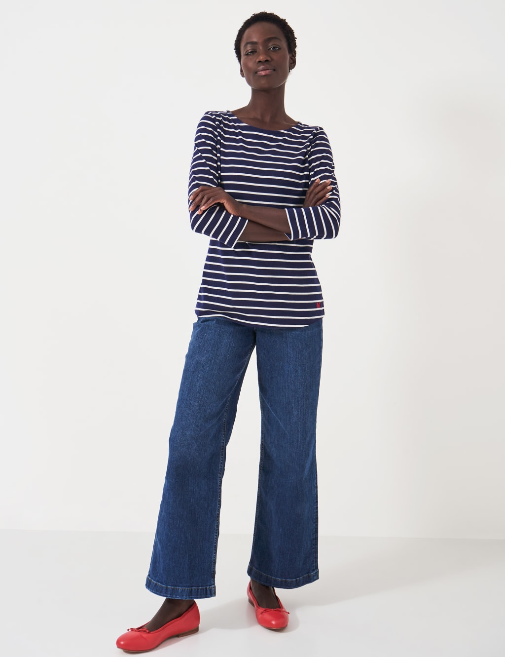 Jersey Striped Top image 2