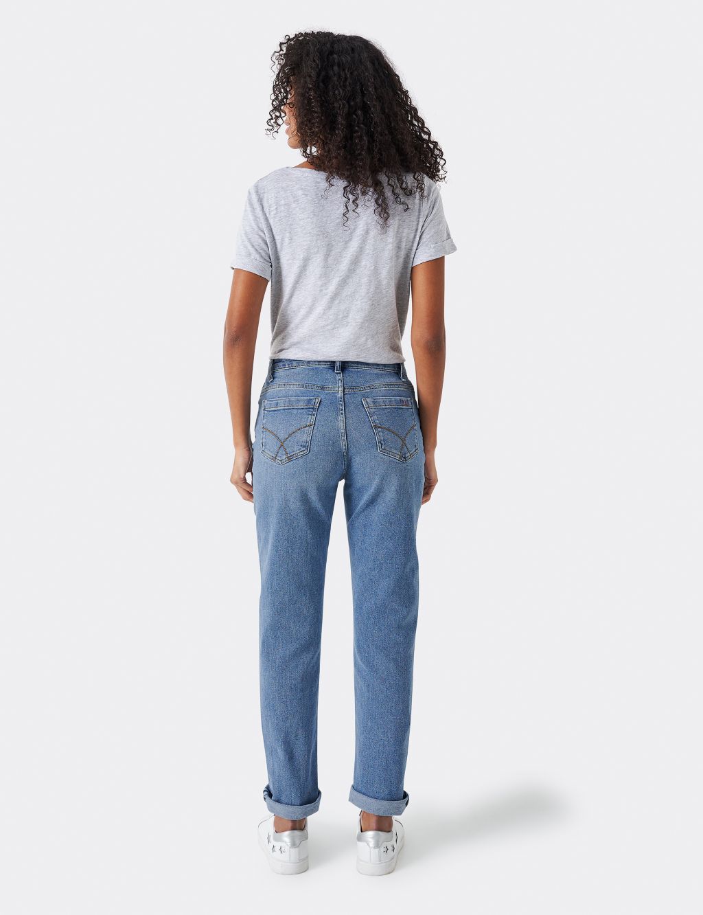 Girlfriend High Waisted Jeans image 3