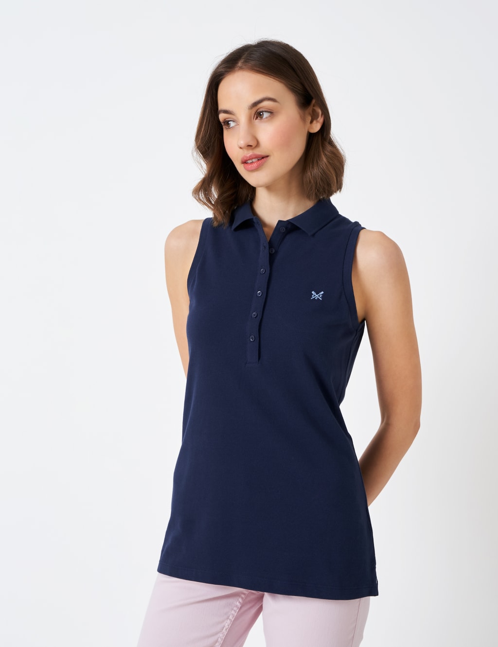 Marks and spencer ladies polo shirts on sale