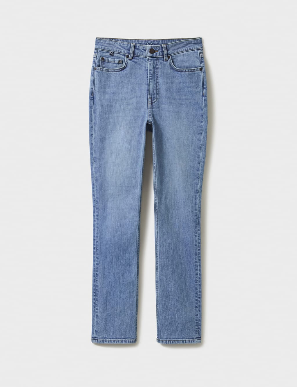 Mid Rise Straight Leg Jeans image 2