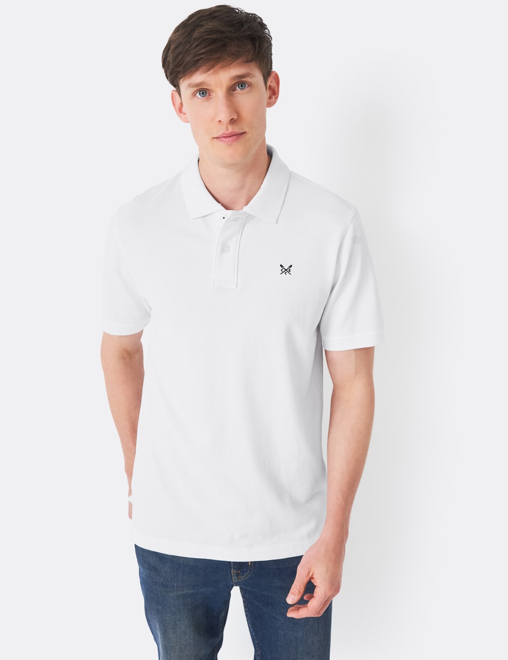 Cotton Rich Stretch Pique Polo Shirt image 1