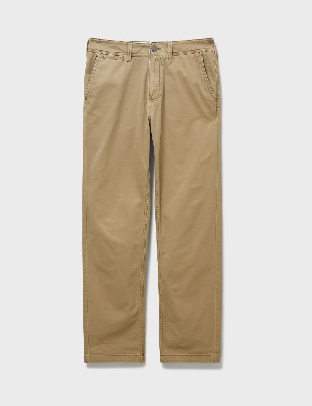 Straight Fit Pure Cotton Chinos image 2