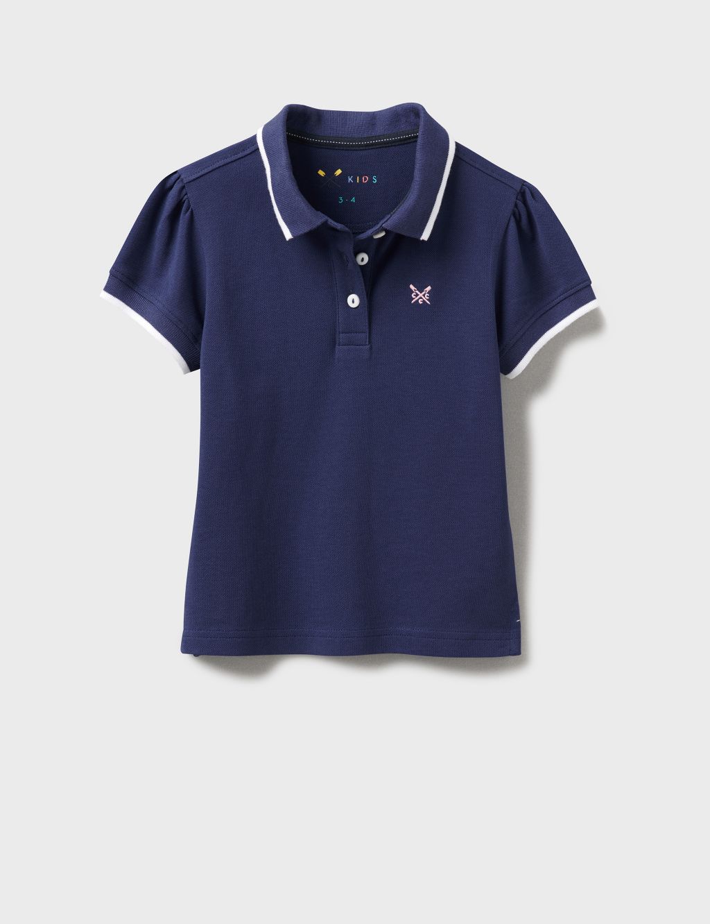 Pure Cotton Polo Shirt (3-9 Yrs)