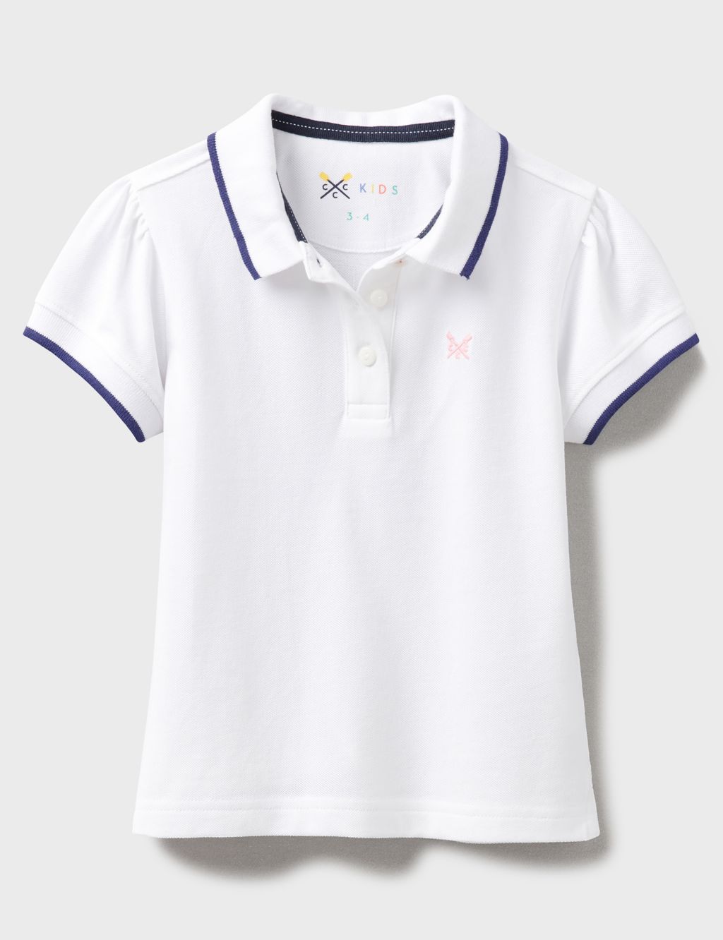 Pure Cotton Polo Shirt (3-9 Yrs)