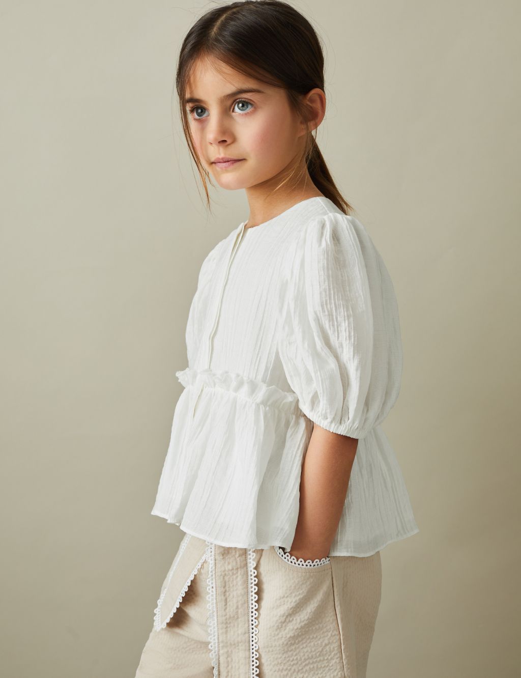 Textured Top (4-14 Yrs)