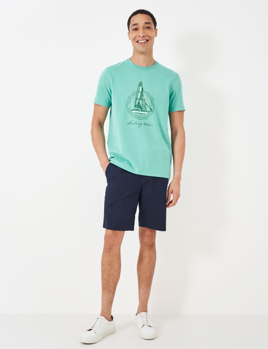 Cotton Rich Sailboat Graphic T-Shirt