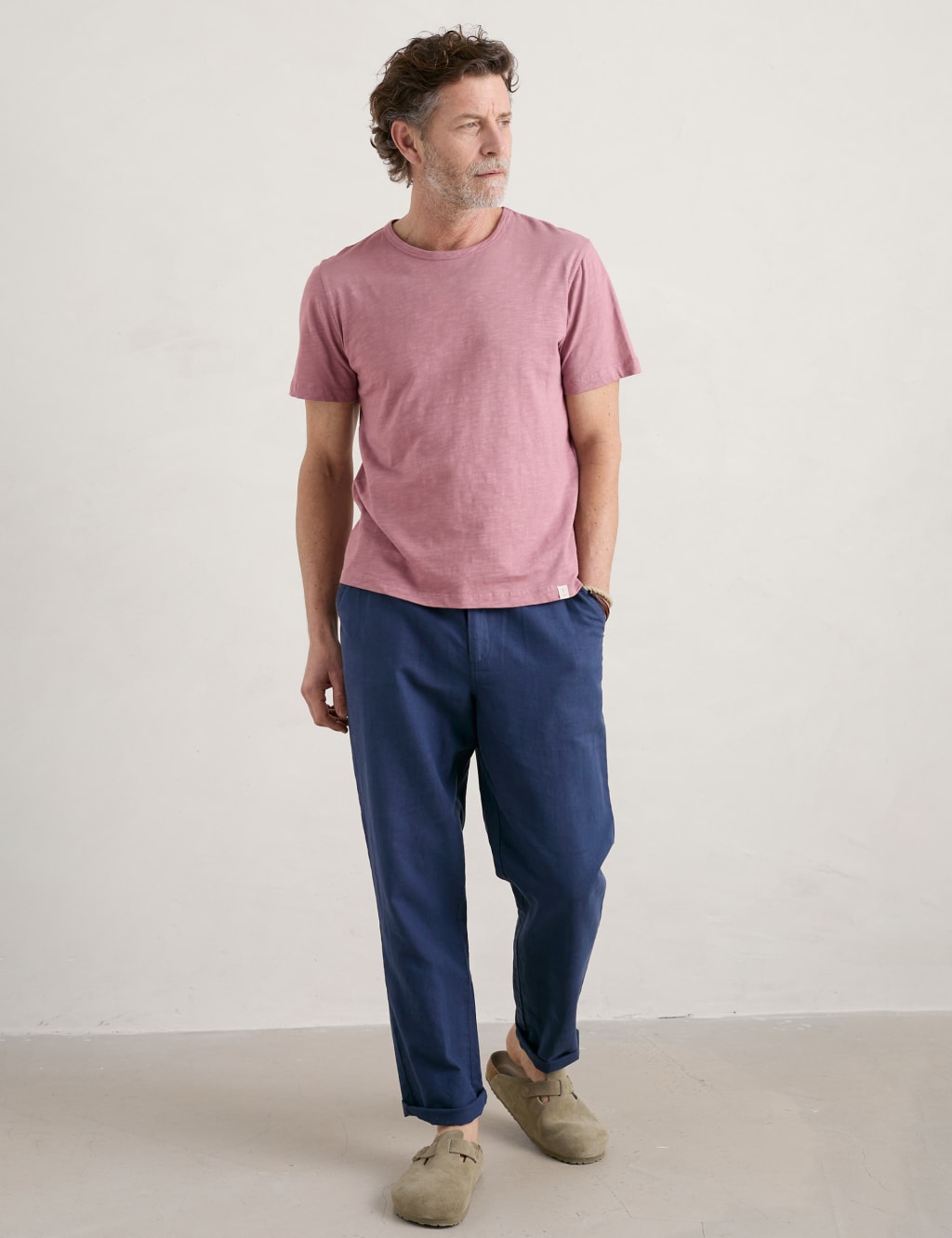 Organic Cotton Crew Neck T-Shirt image 1