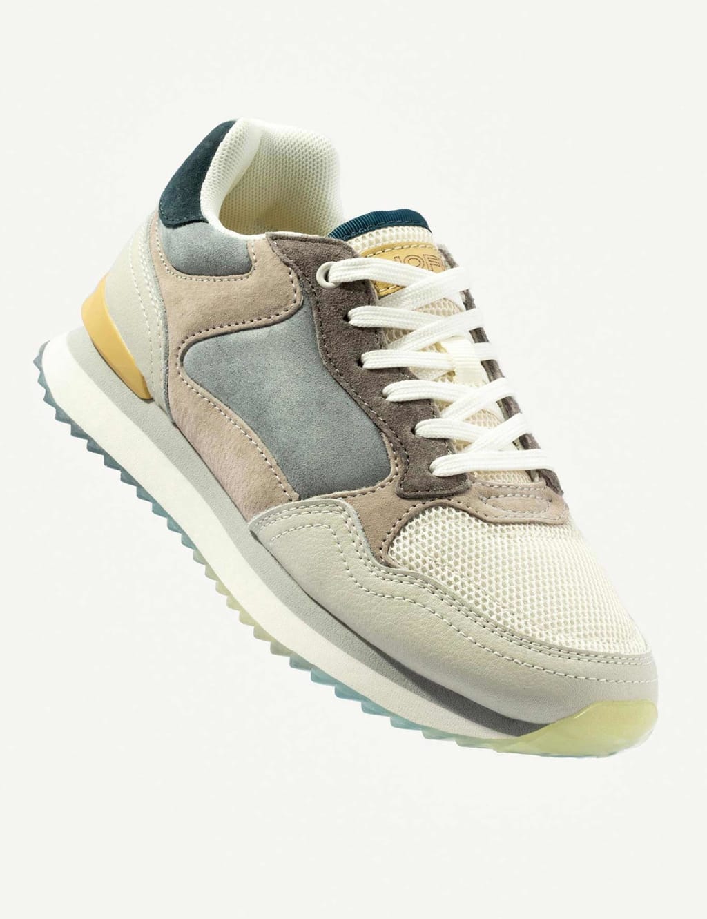 City Leather Lace Up Trainers image 6