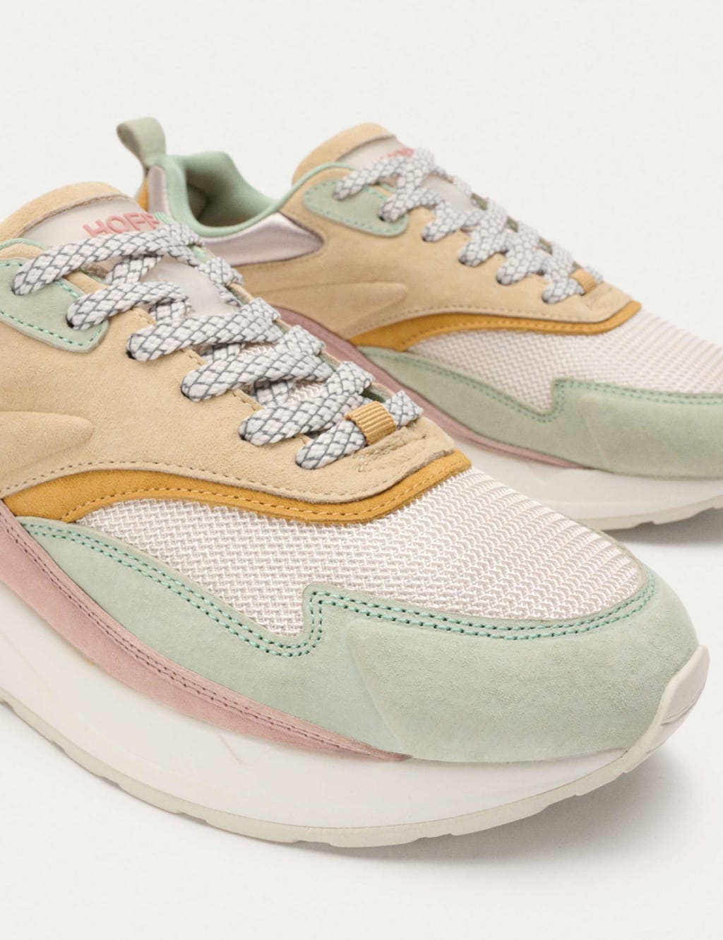 Skyline Leather Lace Up Trainers image 4