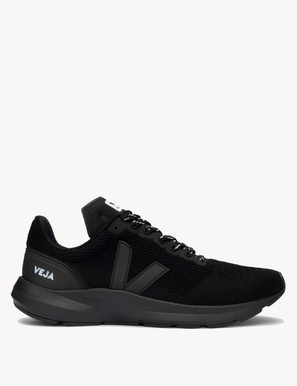 Womens black sports trainers top
