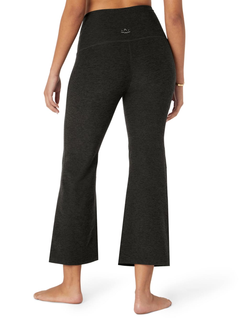 Spacedye Retro Cropped Flare Yoga Leggings image 3
