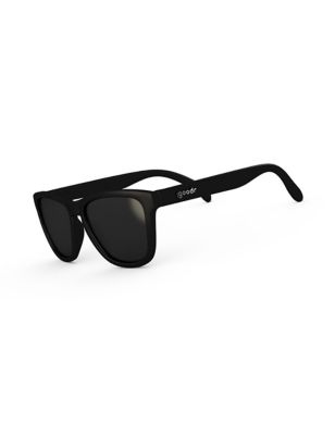 Goodr Womens Mens D-Frame Sunglasses - Black, Black