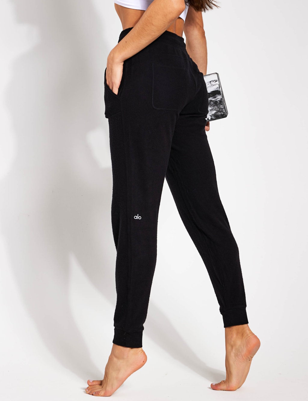 Soho Cuffed High Waisted Joggers image 3