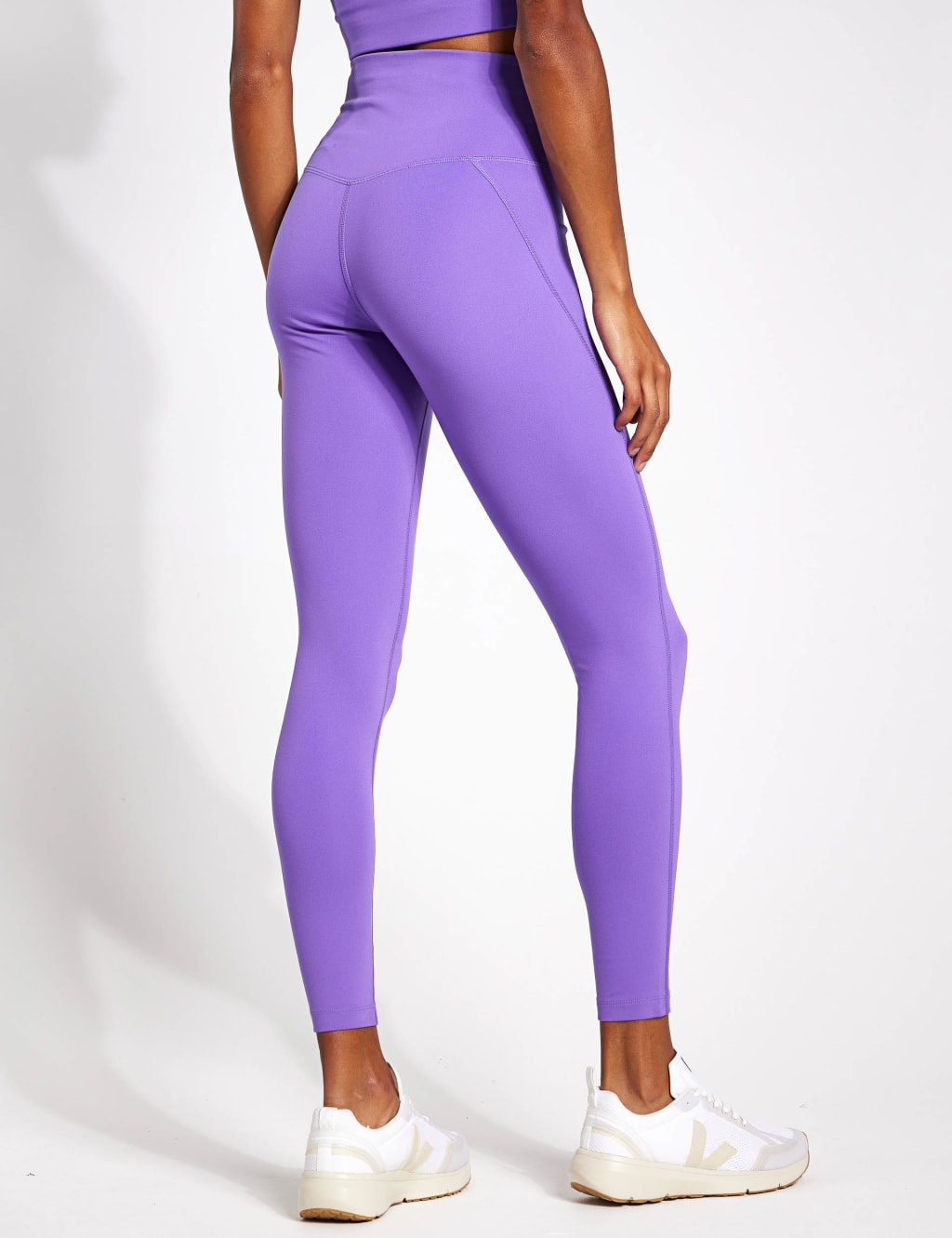 Compressive High Waisted Leggings image 3