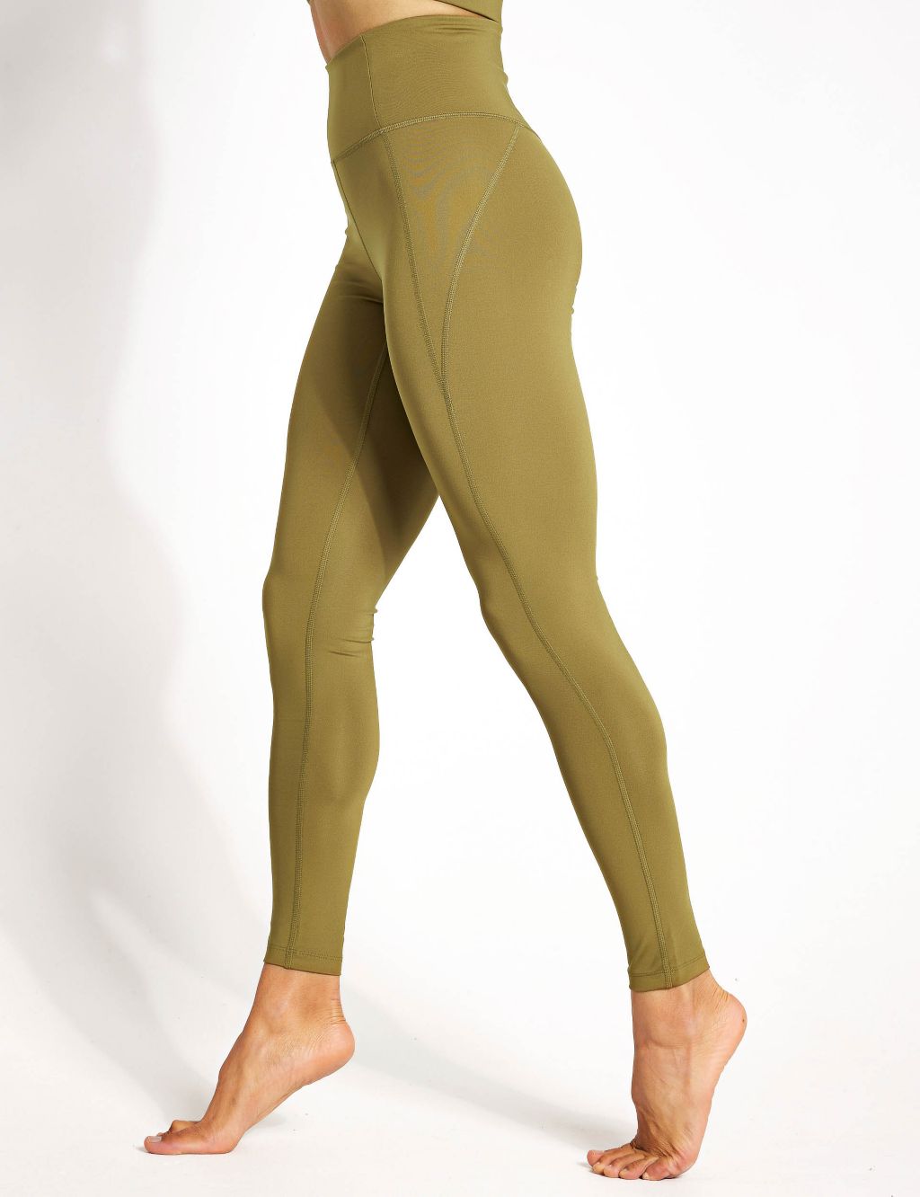 Combo Pack Of 2 Skinny Fit 3/4 Capris Leggings For Women Merin Green Khaki  at Rs 977.00, Women Short Leggings