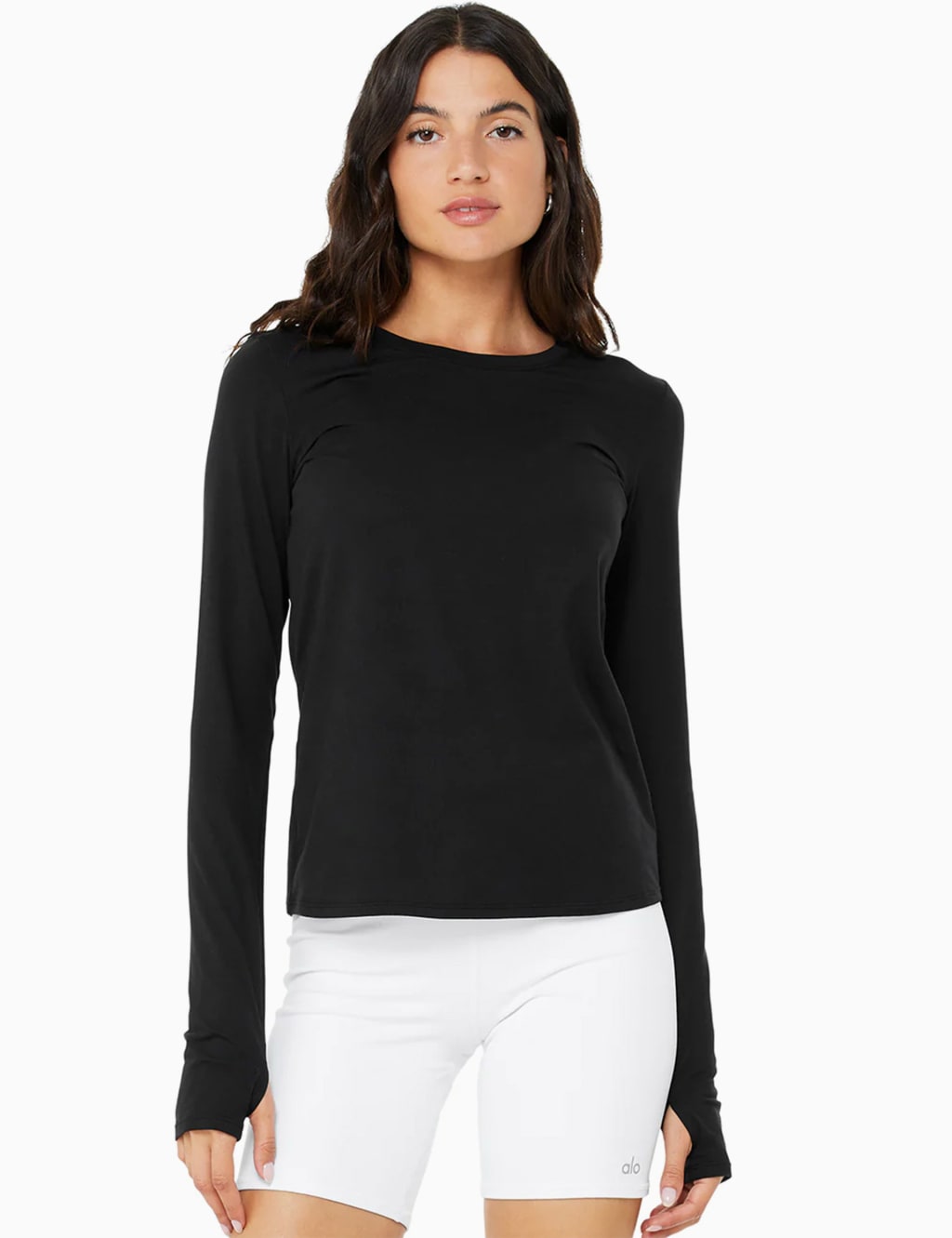 Alosoft Finesse Crew Neck Top image 1