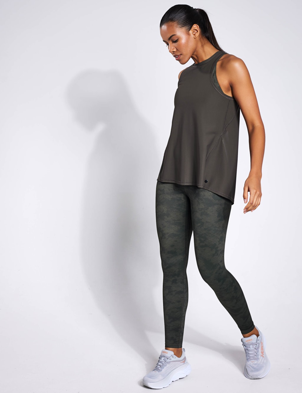 Kendell Crew Neck Tie Back Vest Top image 2