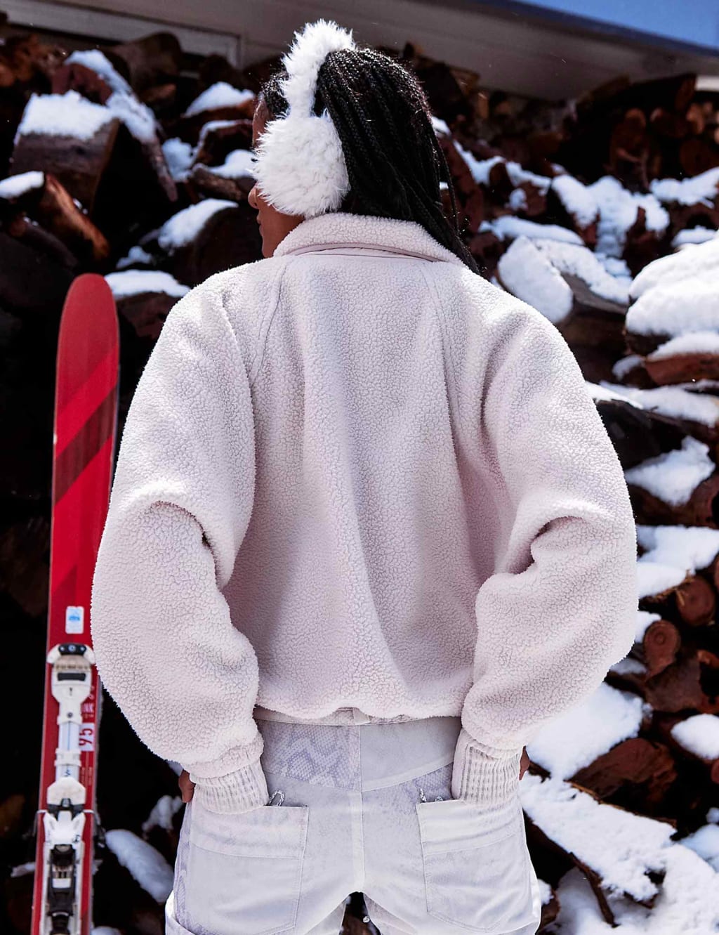 Hit The Slopes Fleece Zip Up Jacket image 4