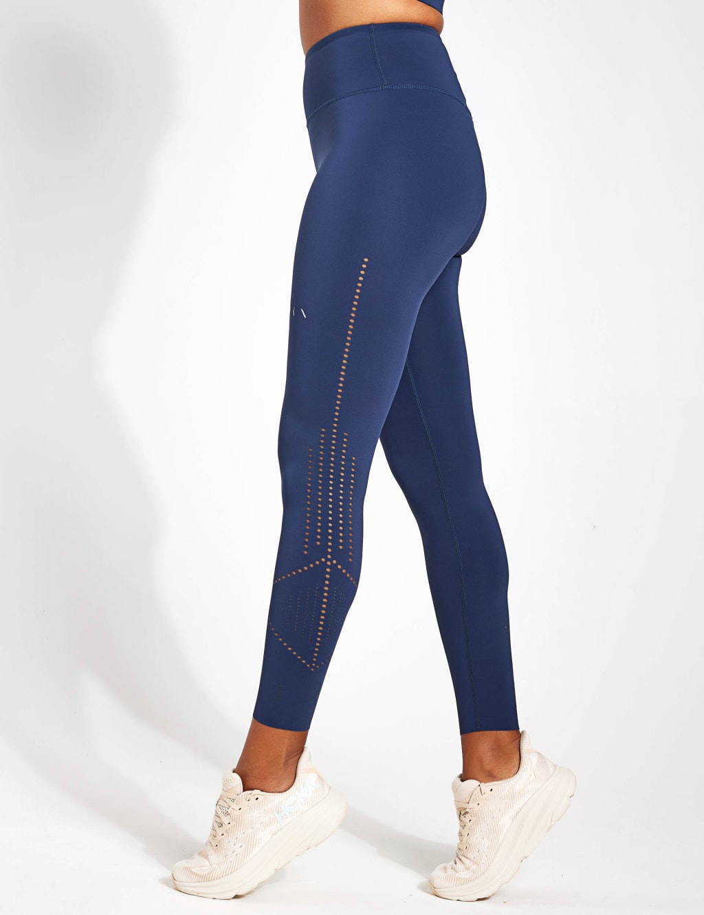 Ladies Luga Blue Leggings uk S