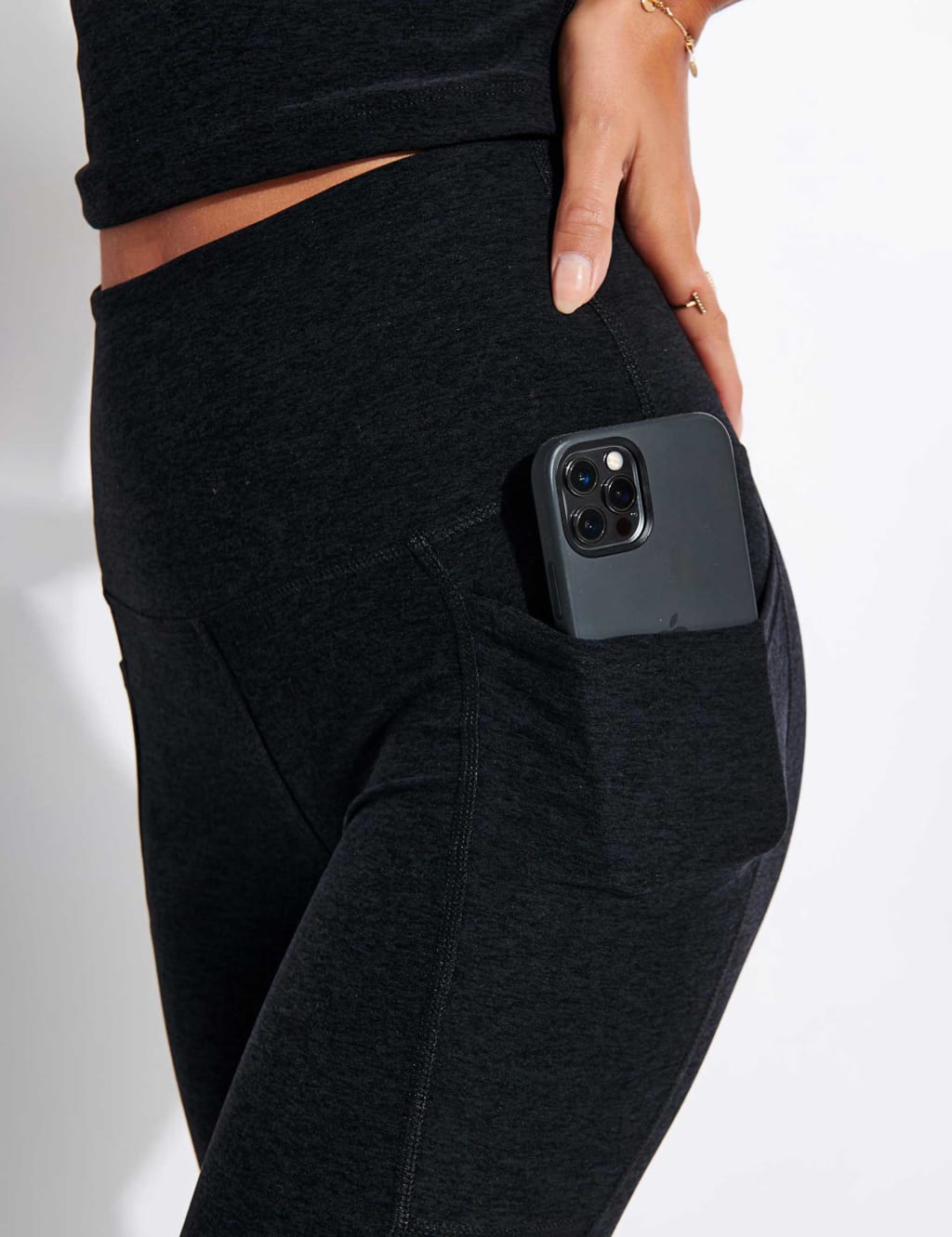 Spacedye High Waisted Midi Yoga Leggings image 4